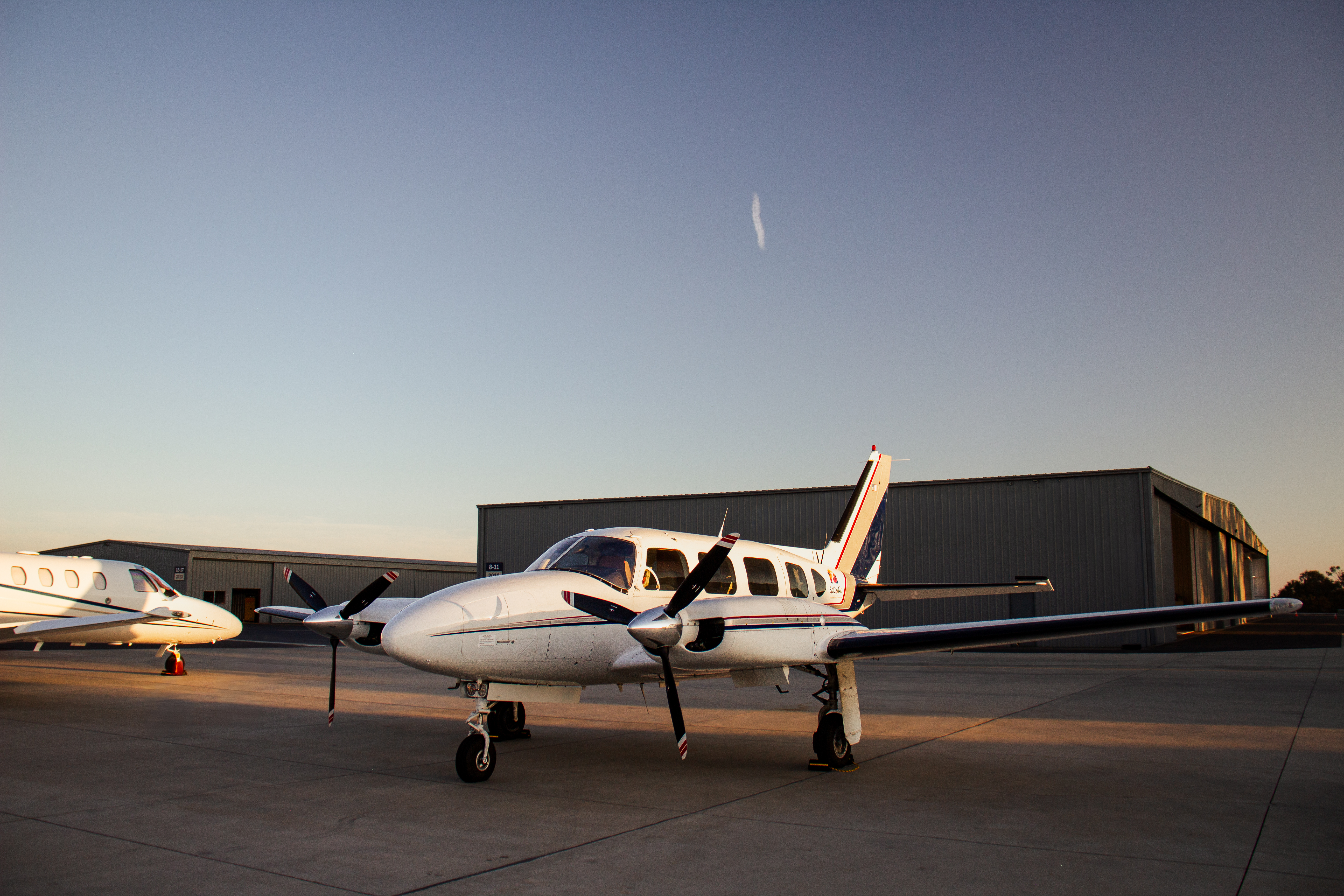 Piper PA-31 Navajo twin-engine piston aircraft